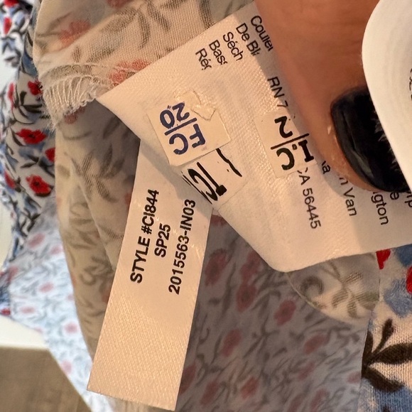 NWT J Crew Meadow dress in poppy 100% cotton poplin Size Large - Picture 9 of 14